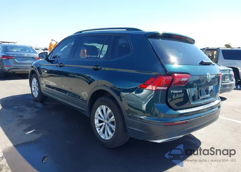 2018 Volkswagen Tiguan 2.0T S из США, поврежденный, VIN 3VV0B7AX4JM201009